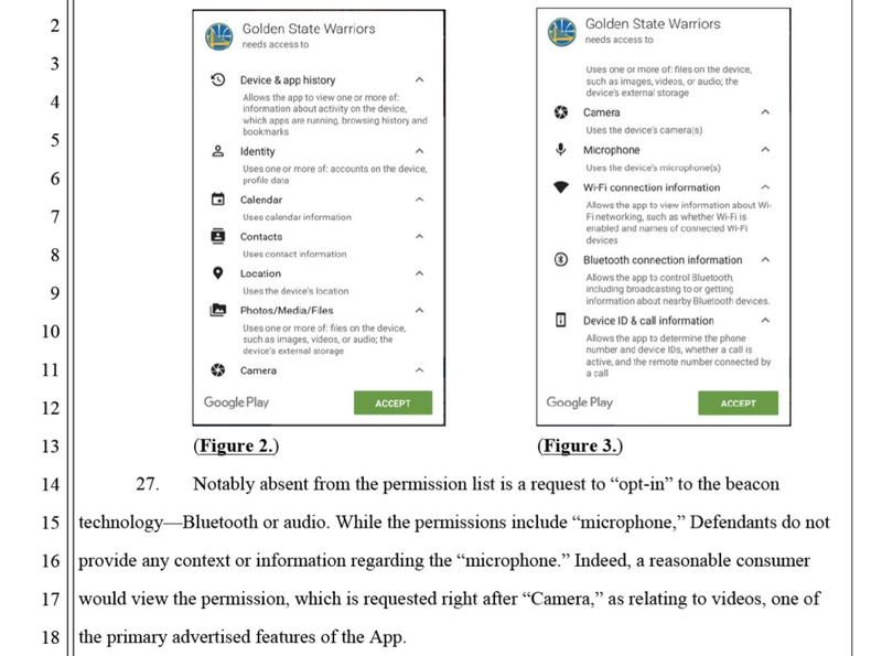 Illustration for article titled Lawsuit: Warriors App Secretly Allowed For Creepy, NSA-Style Tracking Of Users